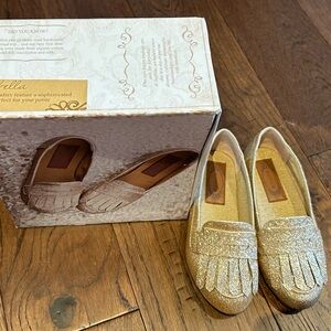 Joyfolie Mirabella sparkly loafer for the holidays Party Christmas sz 11